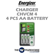 Energizer Charger CHVCM4 with 4pcs AA Battery