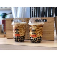 Cawan Plastik Cup Capsule 12oz14oz16oz18oz22oz30oz 100pcs +Lid/Penutup cup
