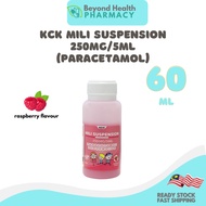KCK MILI SUSPENSION PCM 250MG/5ML (60ML) UNTUK DEMAM BUDAK (RASPBERRY)
