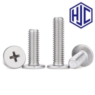 [HJC] 304 Stainless Steel Flat Head Screw Mini Screw Glasses Screw Phillips Countersunk Head Screw M