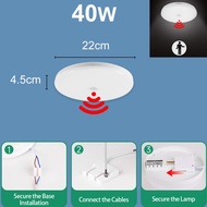 CHENBEN Led Motion Sensor Ceiling Light 185v-240v PIR Night Light 15W 20W 30W 40W Ceiling Lamp With 