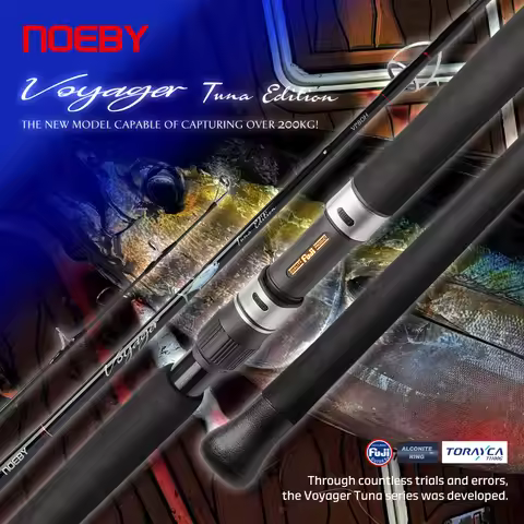 NOEBY VOYAGER Tuna Edition Fishing Rod 2.43m 2.31m H XH Power Fuji Torayca Max Drag 30kg Big Game Of