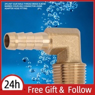 supergoodsales Brass Pipe Fitting G3/8 Male Thread Elbow Hose Barb Coupling Connector Joint Adapter 