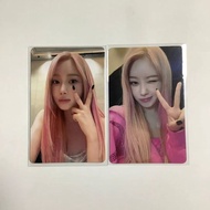AESPA Giselle full ticket Guangzhou pear card exploration small card