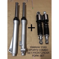 YAMAHA Y100/SPORT2 COMBO FRONT FORK+REAR ABSORBER SET ASORBER BELAKANG