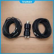 5-50MHz HF Horizontal Dipole Antenna Portable Ham Radio Shortwave Antenna Pocket HF Antenna for Radi