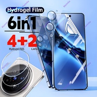 [4 Screen Protector + 2 Lens Protector] For Vivo /pro/fe/ultra, X100/ultra/ Pro. Flexible Hd Hydroge