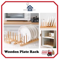 Wooden Plate Holder / Plate Organiser / Cup Dryer / Kitchen Rack