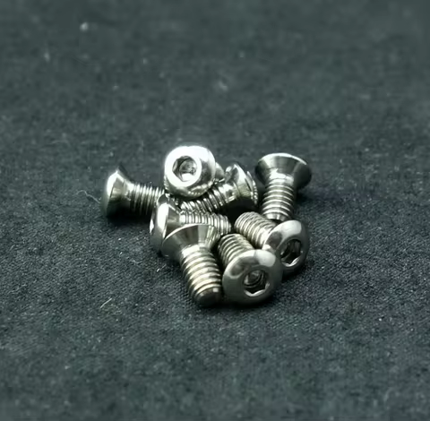 8pcs J&L Titanium CLEAT Screws×8 Only Fit SpeedPlay/Wahoo Aero & Ultra Light Action