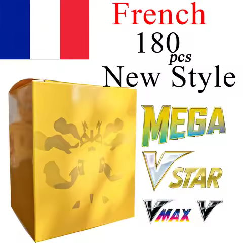 French Version Pokemon Cards VMAX V EX GX MEGA VSTAR Carte Collection Battle Trainer Children's Chri