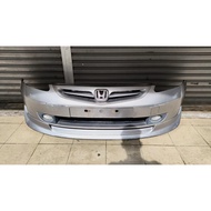 USED Honda Jazz FIT GD1 GD3 Bumper Depan JAPAN HALFCUT JAPAN HALFCUT WITH GRILLE FOGLAMP SET