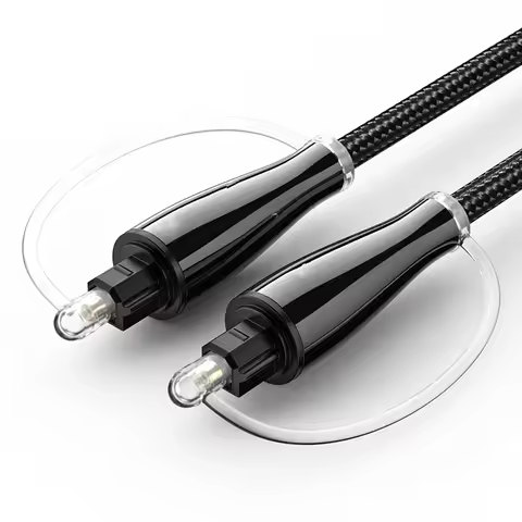 High Premium AV108 Toslink Digital Optical SPDIF Fiber Audio Cable Adapter for TV Blueray PS3 XBOX D