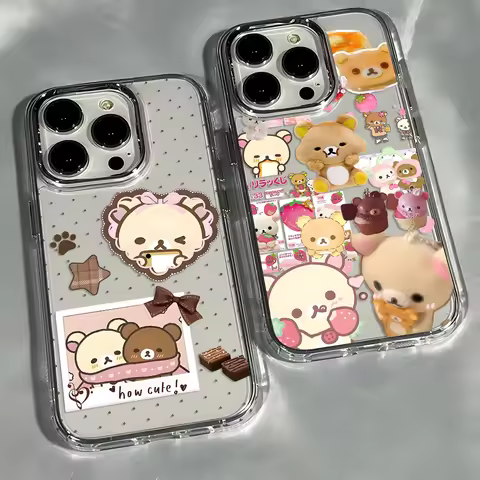 Cartoon Phone Case for OPPO Reno2 Reno4 Reno5 Reno6 Reno8 Reno11 Reno12 Reno13 Z T F Pro 5G Transpar