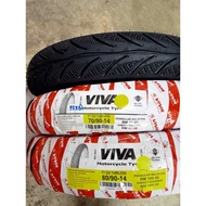 Tayar Motor Tubeless VIVA FT238 70/90/14 . 80/90/14