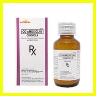 ✉ ❁ ☋ Co-amoxiclav 312.5mg per 5ml powder for suspension (antibacterial)