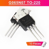 &10pcs G065N07 TO-220 HYG065N07NS1P GO65N07 TO220 70V/100A N-channel MOSFET Transistor new