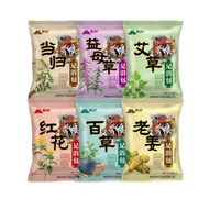 足浴包泡脚包艾草生姜红花足浴包艾叶艾灸泡脚泡澡包湿寒助 随机一袋  6g30包