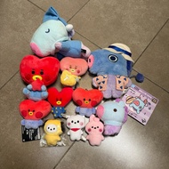GANTUNGAN [UPDATE 1 MAY] BT21 Keychain | Plush plushie doll keychain bts tata chimmy shooky rj kooki
