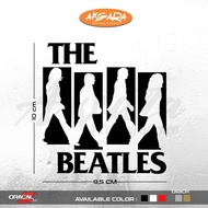 The Beatles Abbey Road Silhouette Cutting Sticker | Cutting Sticker The Beatles Abbey Road