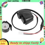 12V To 5V Motorcycle Usb Charger For Moto 2.1A 12V Motorcycle Charger With Voltmeter Led Display The