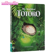 โปสการ์ดต้นฉบับของ Milu My Neighbor Totoro หนังสือภาษาอังกฤษ