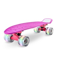 Hurtle, Mini Cruiser Skateboard for Children & Adults Skateboard Children from 5 Years Girls & Boys,