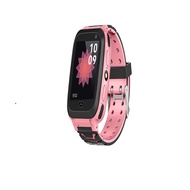 สินค้าใหม่เด็กสมาร์ทนาฬิกา 4G เต็ม Netcom วิดีโอนักเรียนโทรศัพท์เด็กนาฬิกาตำแหน่งตาราง pink