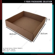 Cardboard Tray • 28.5x28.5x7.5cm • Box/Cardboard/Carton