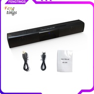 [Ft] Home Theater Long Soundbar FM Radio Subwoofer Stereo Wireless Bluetooth-compatible Speaker