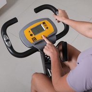 [COD] For Indoor ic Control Mute Exercise Bike Home Foldable Fitness Equipment Cycling Exercise X-Bike