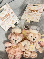 Duffy and Friends 上海迪士尼樂園 鑰匙扣 kc key chain duffy shellie may港迪上迪 廚師