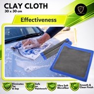 【CP CAR Detailer】Car Clay Cloth Cleaning Detailing Mud Stains Removal 30cm 30cm Car Wash Accessories