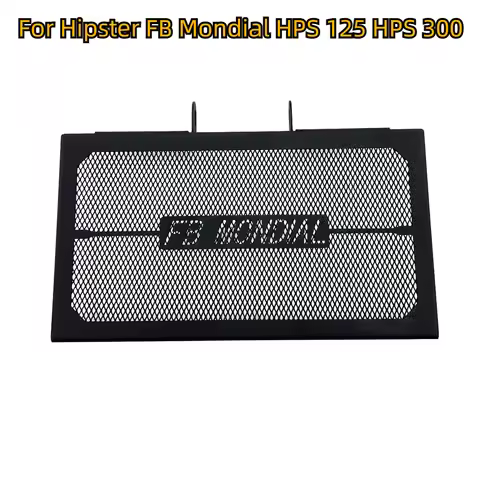 For Hipster FB Mondial HPS 125 HPS 300 Radiator Grille Grill Guard Cover Protector For Mondial HPS12