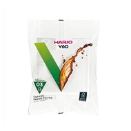 HARIO V60 Paper Filter 03W Coffee Drip For 16 Cups 100 Pieces White VCF-03-100W