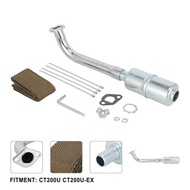 Suitable for CT200U CT200U-EX Motorcycle Stainless Steel Exhaust Pipe Modification Accessories Set