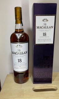 Macallan 18 eighteen years old sherry oak casks 1996 麥卡倫 18年 港版 hk version