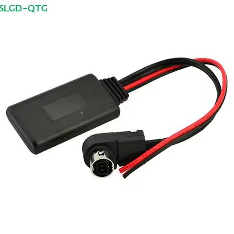 (SLGD-QTG) 1Pc Bluetooth Aux Audio Adapter Cable For KCA-121B AI-NET CDA-9857 CDA-9886 CDA-117 JVC U