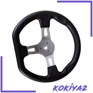 [Kokiya2] 270mm Go Kart Steering Wheel Kart Replacement Parts for Go-Kart Accessory