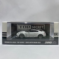 Inno64 Nissan GT-R R35 Top Secret Tokyo Auto Salon 2021 Inno64 Diecast Car