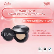 MAKE OVER Powerstay Sync Matte Cushion - Smart Matte Cushion High Coverage Zero Oxidation Oil Contro