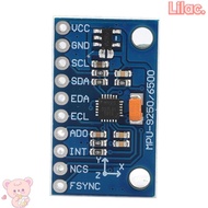 VIOLETLILAC Gyroscope Module, MPU‑9250 GY‑9250 16 Bit 9-Axis Sensor, Sensor Module 3-5V 9-Axis Magne