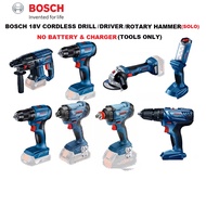 BOSCH 18V GSR 185Li/GSB 180Li/GSB 185Li/GDR180 Li/GDX 180 Li/GLI 180/GWS 180/GBH 180 CORDLESS DRILL(