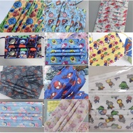 Local Seller 50 pcs 12.5 cm Kids Surgical Mask Kids Individual Totoro Egg Frozen Baby Shark Surgical Mask