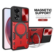 Phone case For oppo A60 A3 Pro A3x A79 A58 A78 A98 A38 A18 4G 5G Armor Shockproof phone Casing Magne