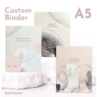 Binder A5 20 Rings 6 Rings Custom Binder Buddybooks series 1