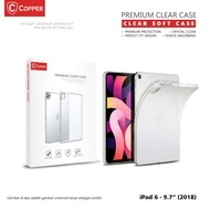 Ipad 6 97" 2018 - Copper Softcase Bening Clear Soft Case Casing