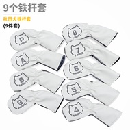 Akita Dog Golf Iron Cover Ball Head Cover Protective Cap Cover Golf Club Cover Waterproof FabricFoot