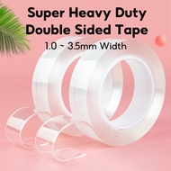 Super Sticky Heavy Duty Nano Double Sided Strong Adhesive Tape Traceless Sticker Washable Glue