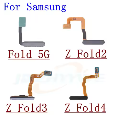 Fingerprint Sensor Scanner For Samsung Galaxy Z Fold 2 3 4 Fold2 Fold3 Fold4 Touch ID Connect Home B
