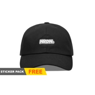 NRDN Clothing Hat Topi FLIMPSY BLACK DAD CAP